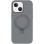 Чехол Silicone Case Full Protective NO LOGO with Ring для Apple iPhone 13 / 14 (6.1) - Grey