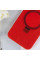 Чехол Silicone Case Full Protective NO LOGO with Ring для Apple iPhone 13 / 14 (6.1) - Red - фото
