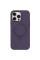 Чехол Silicone Case Full Protective NO LOGO with Ring для Apple iPhone 15 Pro Max (6.7) - Purple - фото