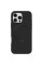 Чехол Silicone Case Full Protective NO LOGO with Ring для Apple iPhone 16 Pro (6.3) - Black - фото