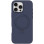 Чохол Silicone Case Full Protective NO LOGO with Ring для Apple iPhone 16 Pro (6.3) - Dark Blue
