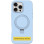 Чехол Silicone Case Full Protective NO LOGO with Ring для Apple iPhone 16e (6.1) - Blue