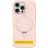 Чехол Silicone Case Full Protective NO LOGO with Ring для Apple iPhone 16e (6.1) - Pink