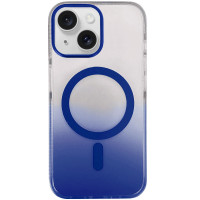 Чехол TPU+PC Phantom with MagSafe для Apple iPhone 13 / 14 (6.1) - Blue
