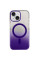 Чехол TPU+PC Phantom with MagSafe для Apple iPhone 13 / 14 (6.1) - Purple - фото