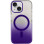 Чехол TPU+PC Phantom with MagSafe для Apple iPhone 13 / 14 (6.1) - Purple