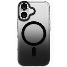 Чехол TPU+PC Phantom with MagSafe для Apple iPhone 16 (6.1) - Black