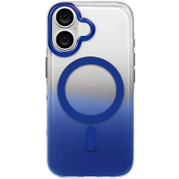 Чехол TPU+PC Phantom with MagSafe для Apple iPhone 16 (6.1) - Blue