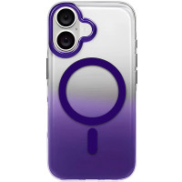 Чехол TPU+PC Phantom with MagSafe для Apple iPhone 16 (6.1) - Purple