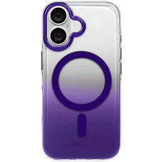 Чехол TPU+PC Phantom with MagSafe для Apple iPhone 16 (6.1) - Purple