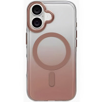 Чехол TPU+PC Phantom with MagSafe для Apple iPhone 16 (6.1) - Golden