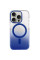 Чехол TPU+PC Phantom with MagSafe для Apple iPhone 16 Pro Max (6.9) - Blue - фото