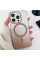 Чехол TPU+PC Phantom with MagSafe для Apple iPhone 16 Pro Max (6.9) - Golden - фото