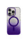 Чехол TPU+PC Phantom with MagSafe для Apple iPhone 16 Pro Max (6.9) - Purple - фото
