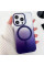 Чехол TPU+PC Phantom with MagSafe для Apple iPhone 16 Pro Max (6.9) - Purple - фото