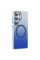 Чехол TPU+PC Phantom with MagSafe для Samsung Galaxy S25 Ultra - Blue - фото