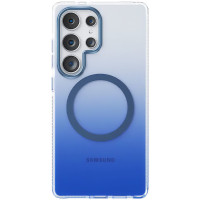 Чохол TPU+PC Phantom with MagSafe для Samsung Galaxy S25 Ultra - Blue