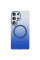Чехол TPU+PC Phantom with MagSafe для Samsung Galaxy S25 Ultra - Blue - фото