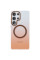 Чехол TPU+PC Phantom with MagSafe для Samsung Galaxy S25 Ultra - Golden - фото