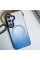 Чехол TPU+PC Phantom with MagSafe для Samsung Galaxy S25+ - Blue - фото
