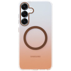 Чехол TPU+PC Phantom with MagSafe для Samsung Galaxy S25+ - Golden