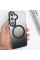 Чехол TPU+PC Phantom with MagSafe для Samsung Galaxy S25 - Black - фото