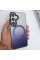 Чехол TPU+PC Phantom with MagSafe для Samsung Galaxy S25 - Purple - фото