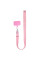 Чехол TPU GETMAN Cat with straps для Apple iPhone 15 (6.1) - Pink