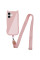 Чехол TPU GETMAN Cat with straps для Apple iPhone 16 Plus (6.7) - Pink