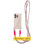 Чохол TPU CrossBody with straps для Apple iPhone 13 (6.1) - Antique White