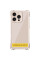 Чехол TPU CrossBody with straps для Apple iPhone 16 Plus (6.7) - Antique White - фото