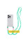 Чехол TPU CrossBody with straps для Apple iPhone 16 Plus (6.7) - Transparent - фото