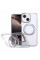 Чехол TPU+PC Empire with MagSafe and Ring для Apple iPhone 13 / 14 (6.1) - Clear - фото