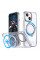 Чохол TPU+PC Empire with MagSafe and Ring для Apple iPhone 15 (6.1) - Clear - фото