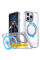 Чохол TPU+PC Empire with MagSafe and Ring для Apple iPhone 16e (6.1) - Clear - фото