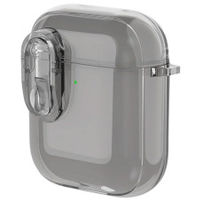 Футляр TPU Colorful для навушників Airpods 1/2 - Black