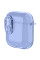Футляр TPU Colorful для навушників Airpods 1/2 - Blue - фото