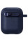 Футляр Frosted для наушников Airpods 1/2 - Blue - фото