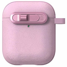 Футляр Frosted для навушників Airpods 1/2 - Pink