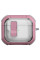 Футляр протиударний Locking Button для навушників Airpods 3 - Pink - фото