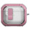 Футляр протиударний Locking Button для навушників Airpods 3 - Pink
