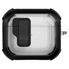 Футляр протиударний Locking Button для навушників Airpods 4 - Black