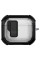 Футляр противоударный Locking Button для наушников Airpods 4 - Black - фото