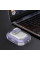 Футляр противоударный Locking Button для наушников Airpods Pro - Light Purple - фото
