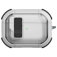 Футляр протиударний Locking Button для навушників Airpods Pro - White
