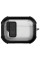 Футляр противоударный Locking Button для наушников Airpods Pro 2 / Pro - Black - фото