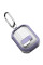 Футляр протиударний Locking Button для навушників Airpods Pro 2 / Pro - Light Purple - фото