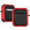 Футляр протиударний Black ed. для навушників Airpods 1/2 - Red