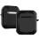 Футляр протиударний Black ed. для навушників Airpods 1/2 - Black