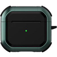 Футляр протиударний Black ed. для навушників Airpods 4 - Apple Green